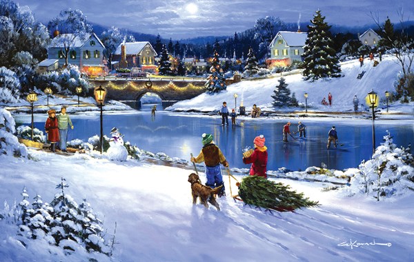 SunsOut (75172) - George Kovach: "Joyful Season" - 550 piezas