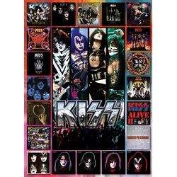 Eurographics (6000-5305) - "KISS The Albums" - 1000 piezas