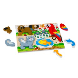 Melissa and Doug (1890) - "Pets" - 20 piezas