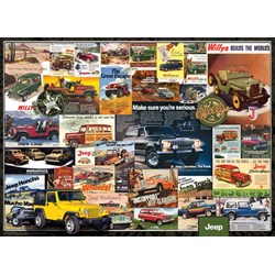 Eurographics (6000-0758) - "Jeep Advertising Collection" - 1000 piezas