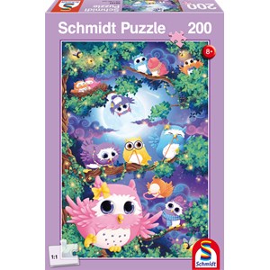 Schmidt Spiele (56131) - "Owl Woods" - 100 piezas
