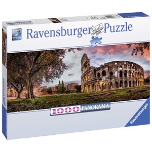 Ravensburger (15077) - "Sunset Colosseum" - 1000 piezas