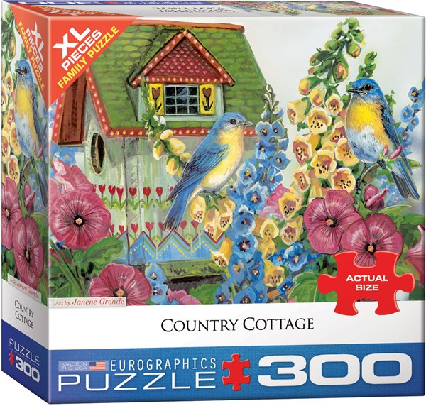 Eurographics (8300-0603) - Janene Grende: "Country Cottage" - 300 piezas