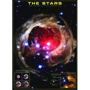 Eurographics (6000-1012) - "The Stars" - 1000 piezas