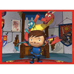 Ravensburger (07309) - "Mike the Knight" - 12 16 20 24 piezas