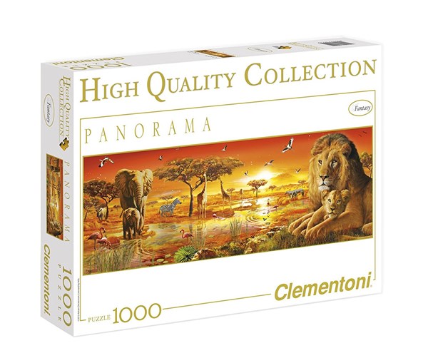 Clementoni (39259) - "African Savannah" - 1000 piezas