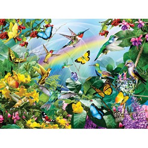 SunsOut (35002) - Lori Schory: "Hummingbird Sanctuary" - 1000 piezas