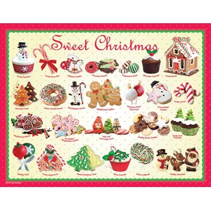 Eurographics (8104-0433) - "Sweet Christmas" - 100 piezas