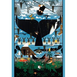 Pomegranate (AA639) - Charley Harper: "Glacier Bay, Alaska" - 1000 piezas