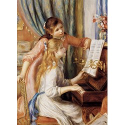 Eurographics (6000-2215) - Pierre-Auguste Renoir: "Girls at the Piano" - 1000 piezas