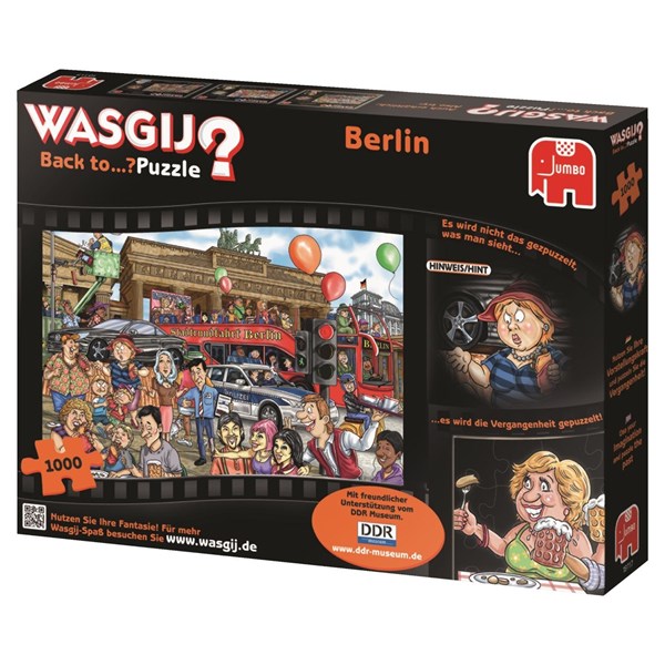 Jumbo (19117) - "Wasgij Back to 1: Berlin!" - 1000 piezas