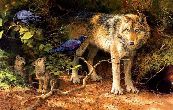 SunsOut (62541) - Bonnie Marris: "The Food Critic" - 1000 piezas