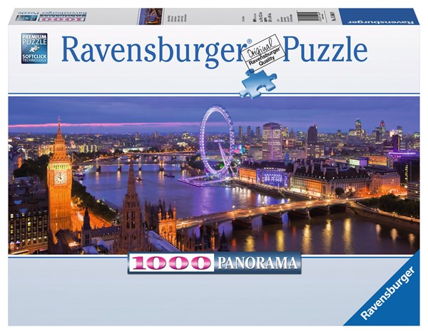 Ravensburger (15064) - "London at Night" - 1000 piezas
