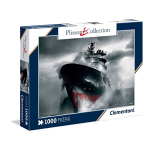 Clementoni (39351) - Philip Plisson: "Rescue at Sea - The Abeille Bourbon" - 1000 piezas