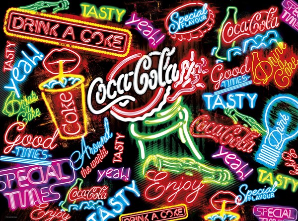 Buffalo Games (11276) - "Neon Fluorescent" - 1000 piezas