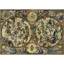 Heye (29758) - "Celestial Map + Poster" - 2000 piezas
