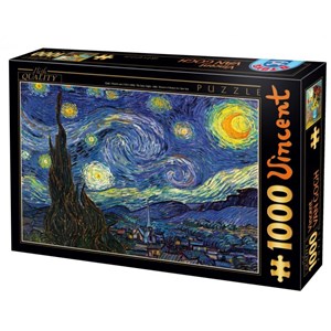 D-Toys (70197) - Vincent van Gogh: "Starry Night" - 1000 piezas