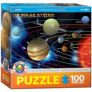 Eurographics (6100-1009) - "The Solar System" - 100 piezas