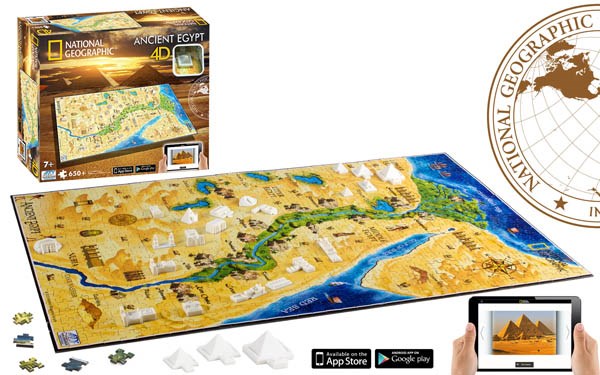 4D Cityscape (61000) - "Ancient Eqypt" - 600 piezas