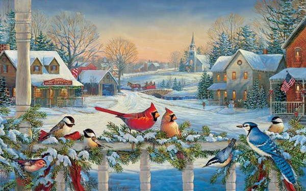 SunsOut (29181) - Sam Timm: "Town Meeting" - 300 piezas