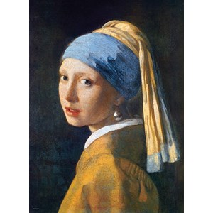 Eurographics (6000-5158) - Johannes Vermeer: "Girl with the Pearl Earring" - 1000 piezas