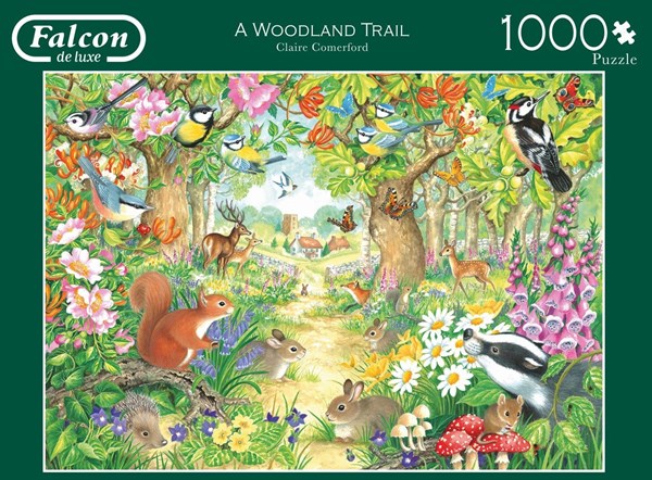 Falcon (11155) - "A Woodland Trail" - 1000 piezas