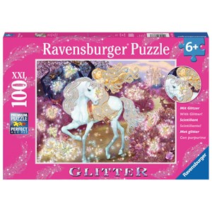 Ravensburger (13833) - "Riding in the Woods" - 100 piezas