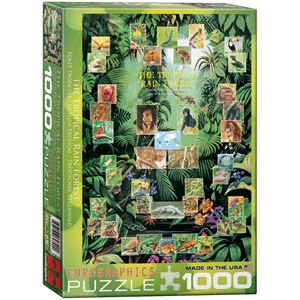 Eurographics (6000-2790) - "The Tropical Rain Forest" - 1000 piezas