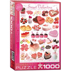 Eurographics (6000-0431) - "Sweet Valentine" - 1000 piezas