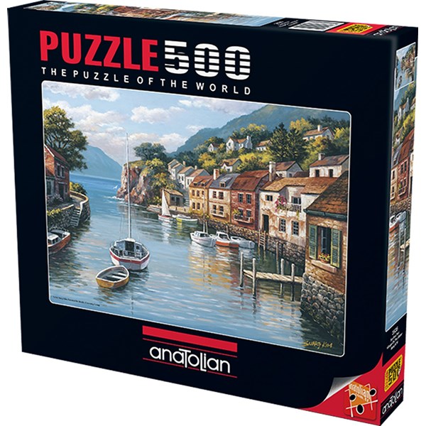 Anatolian (3535) - Sung Kim: "Village on the Water" - 500 piezas