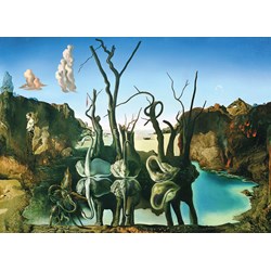 Eurographics (6000-0846) - Salvador Dali: "Swans Reflecting Elephants" - 1000 piezas