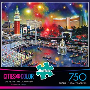 Buffalo Games (17112) - Alexander Chen: "Las Vegas - The Grand View" - 750 piezas