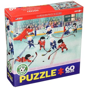 Eurographics (6060-0486) - "Junior League Hockey" - 60 piezas
