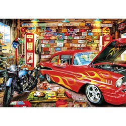 Buffalo Games (3696) - "Retro Garage" - 500 piezas