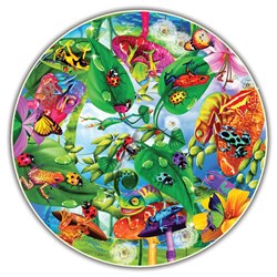 A Broader View (372) - Michael Searle: "Creepy Critters (Round Table Puzzle)" - 500 piezas