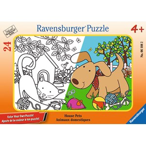 Ravensburger (06108) - "House Pets" - 24 piezas