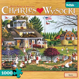 Buffalo Games (11417) - Charles Wysocki: "Love" - 1000 piezas
