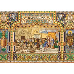 Jumbo (18590) - "Tiles of Barcelona" - 3000 piezas