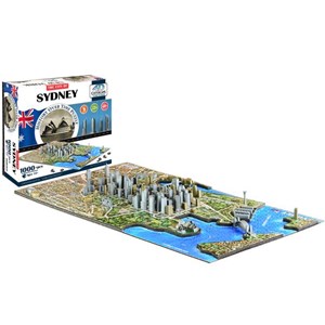 4D Cityscape (40032) - "Sydney" - 1000 piezas