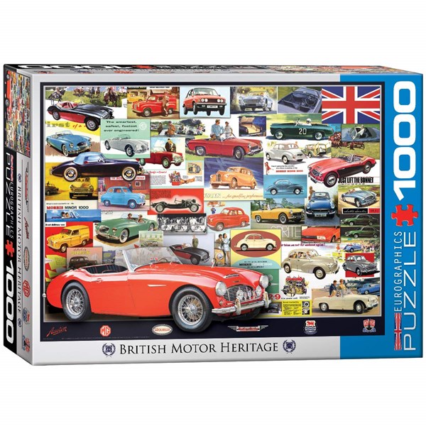 Eurographics (6000-0805) - "British Motor Heritage" - 1000 piezas