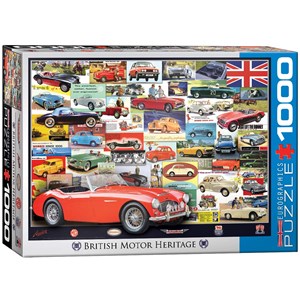 Eurographics (6000-0805) - "British Motor Heritage" - 1000 piezas