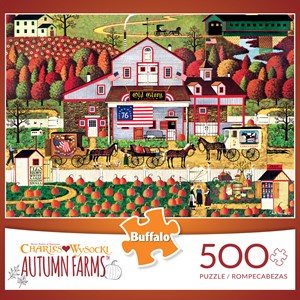 Buffalo Games (3871) - Charles Wysocki: "Autumn Farms" - 500 piezas