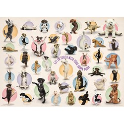 Eurographics (8300-0992) - "Yoga Puppies" - 300 piezas
