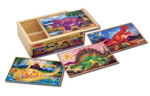 Melissa and Doug (3791) - "Dinosaurs" - 12 piezas