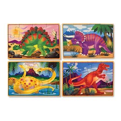 Melissa and Doug (3791) - "Dinosaurs" - 12 piezas