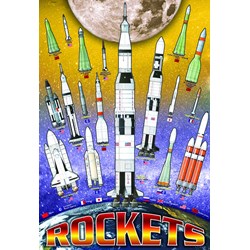 Eurographics (6100-1015) - "Rockets" - 100 piezas
