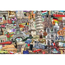 Jumbo (18355) - "Best of… European Cities" - 1500 piezas