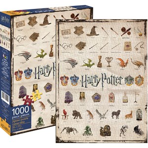 Aquarius (65270) - "Harry Potter Icons" - 1000 piezas