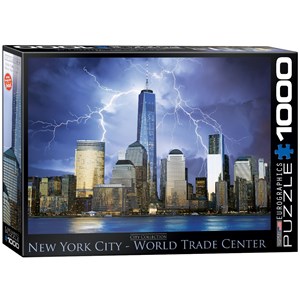 Eurographics (6000-0731) - "Freedom Tower - New York City" - 1000 piezas