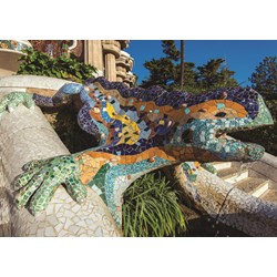 Jumbo (18540) - "Parque Guell, Barcelona" - 500 piezas